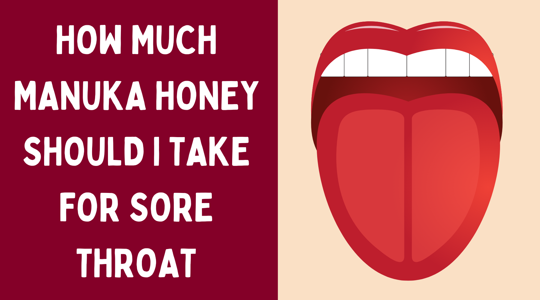 How Much Manuka Honey To Take How Much Manuka Honey Should I Take For Sore Throat – Nature's Blends