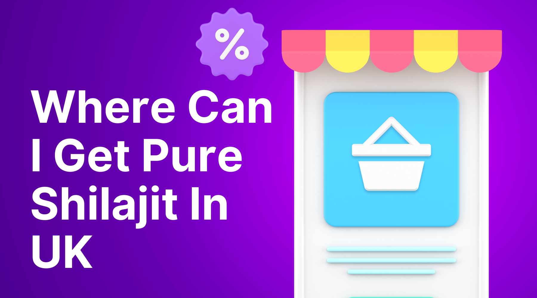 Where Can I Get Pure Shilajit in UK – Nature's Blends