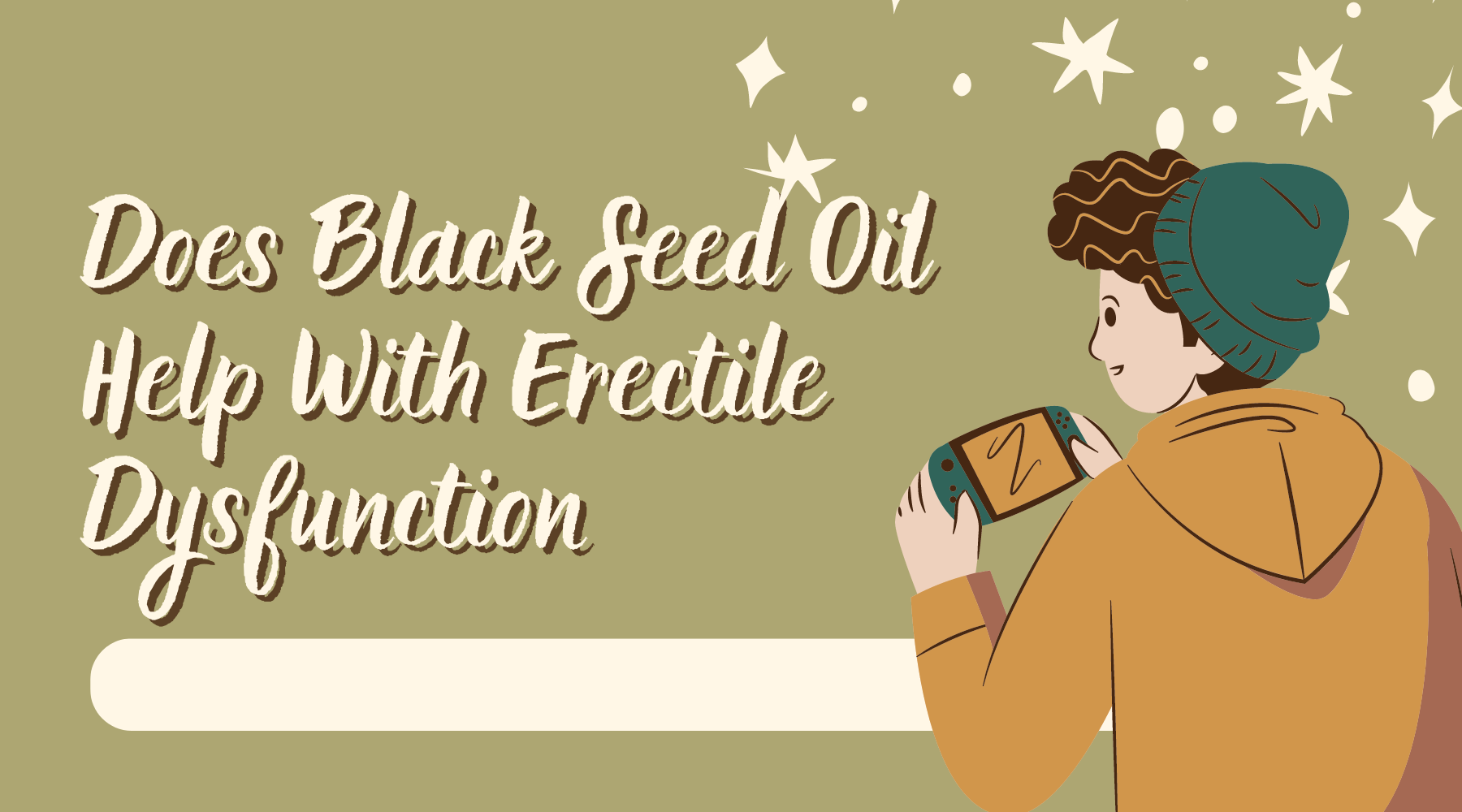 Does Black Seed Oil Help With Erectile Dysfunction Nature's Blends