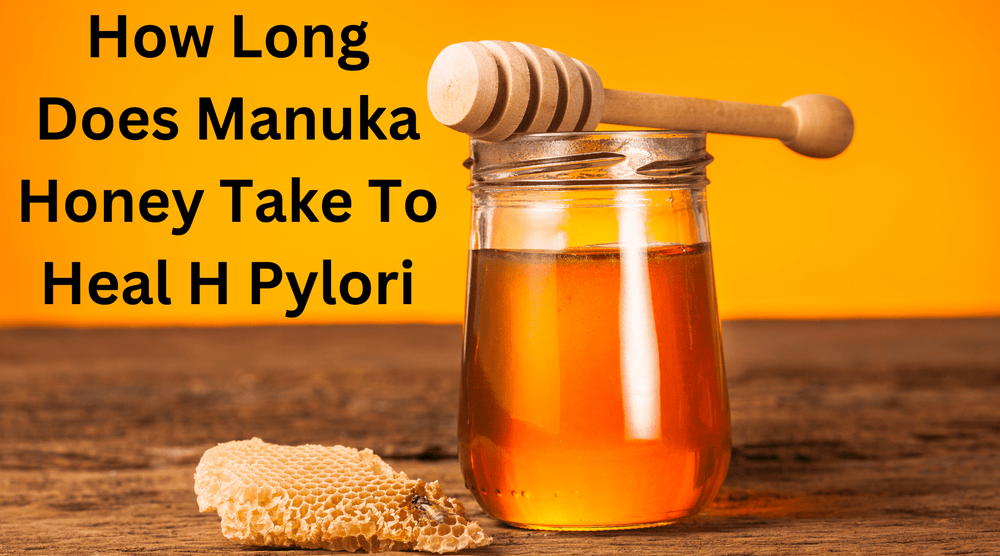 كم من الوقت يستغرق عسل مانوكا للشفاء من بكتيريا الملوية البوابية؟ 