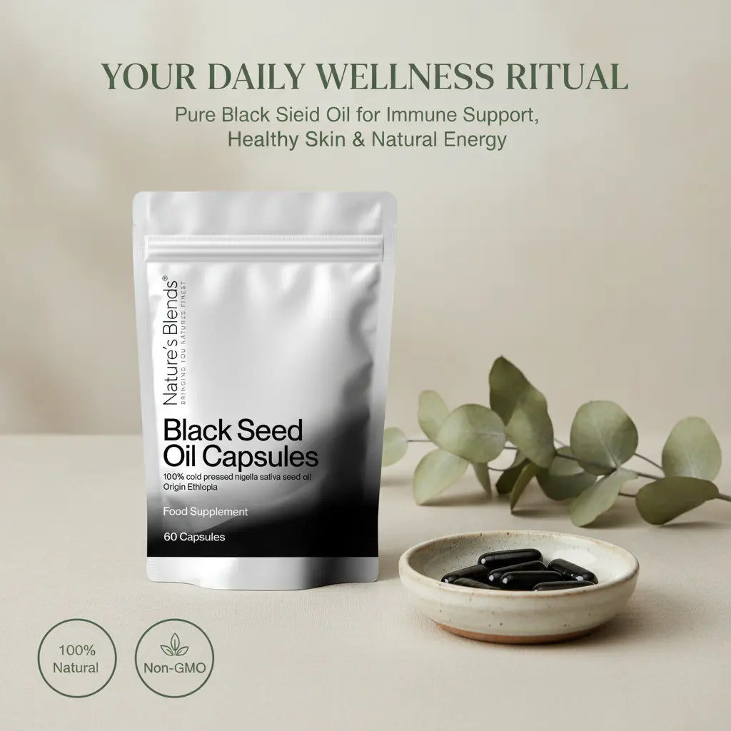 Black Seed Oil Capsules - Nature's Blends