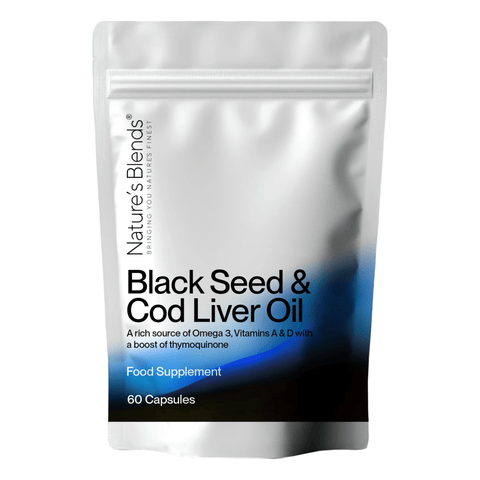 Black Seed Oil & Cod Liver Oil Capsules - Nature's Blends
