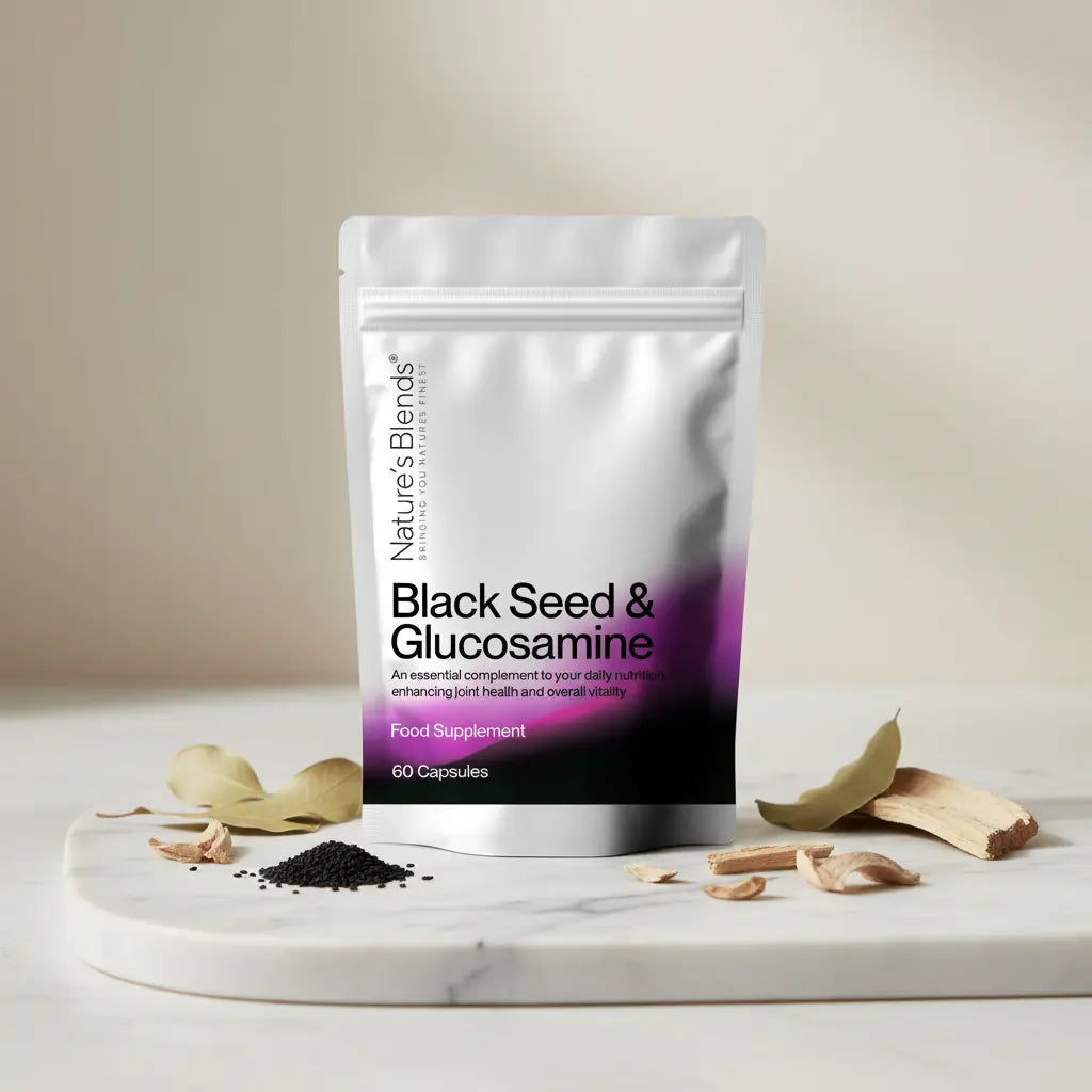 Black Seed Oil & Natural Glucosamine Capsules