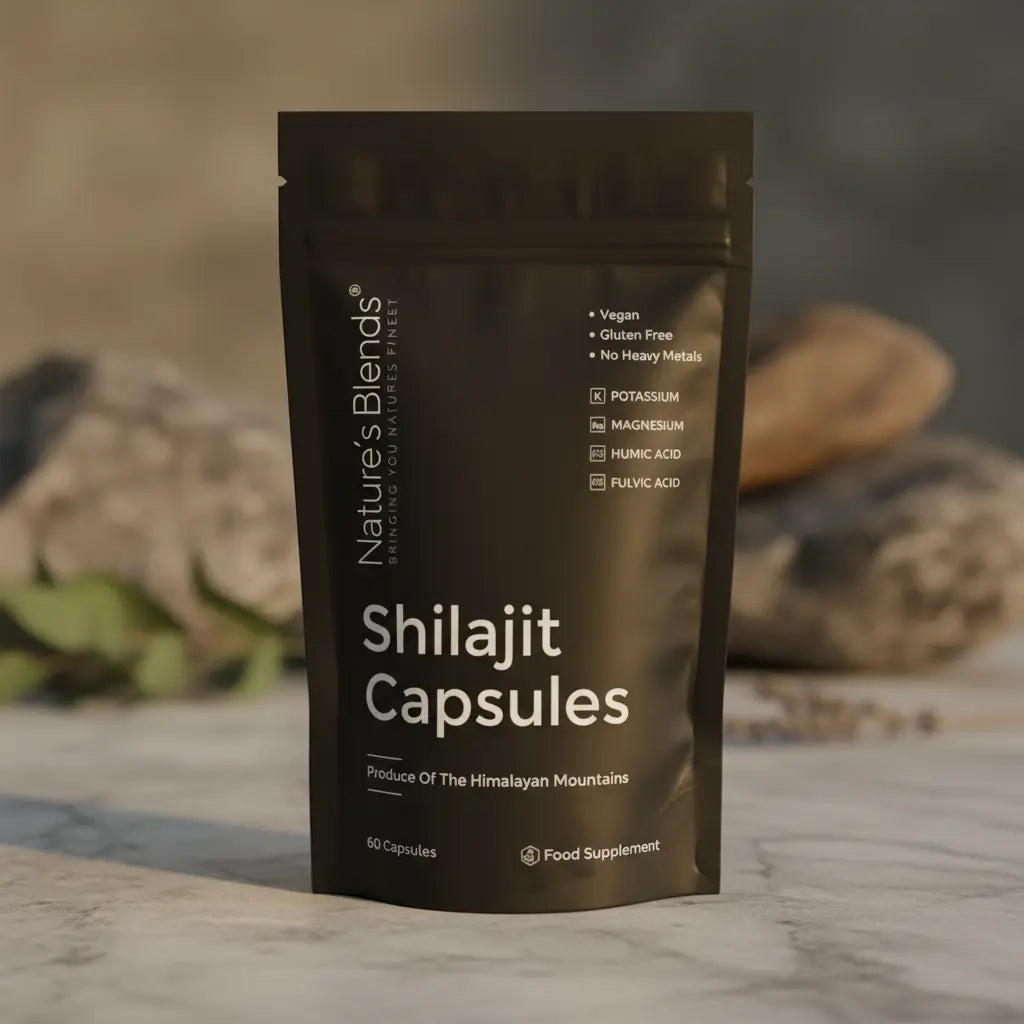 Raw Shilajit Vegan Caps (Pakistan Origin )