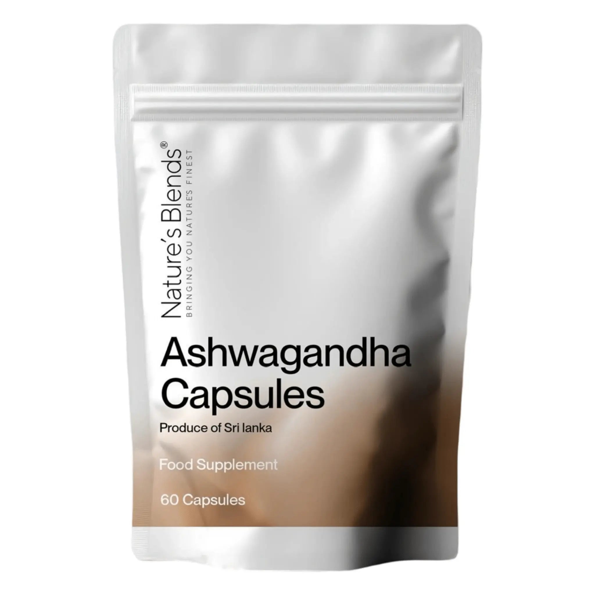 Wholesale Ashwagandha Vegan Capsules 500mg (Withania Somnifera) - Nature's Blends