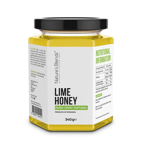 Raw Lime Honey (340g) - Nature's Blends