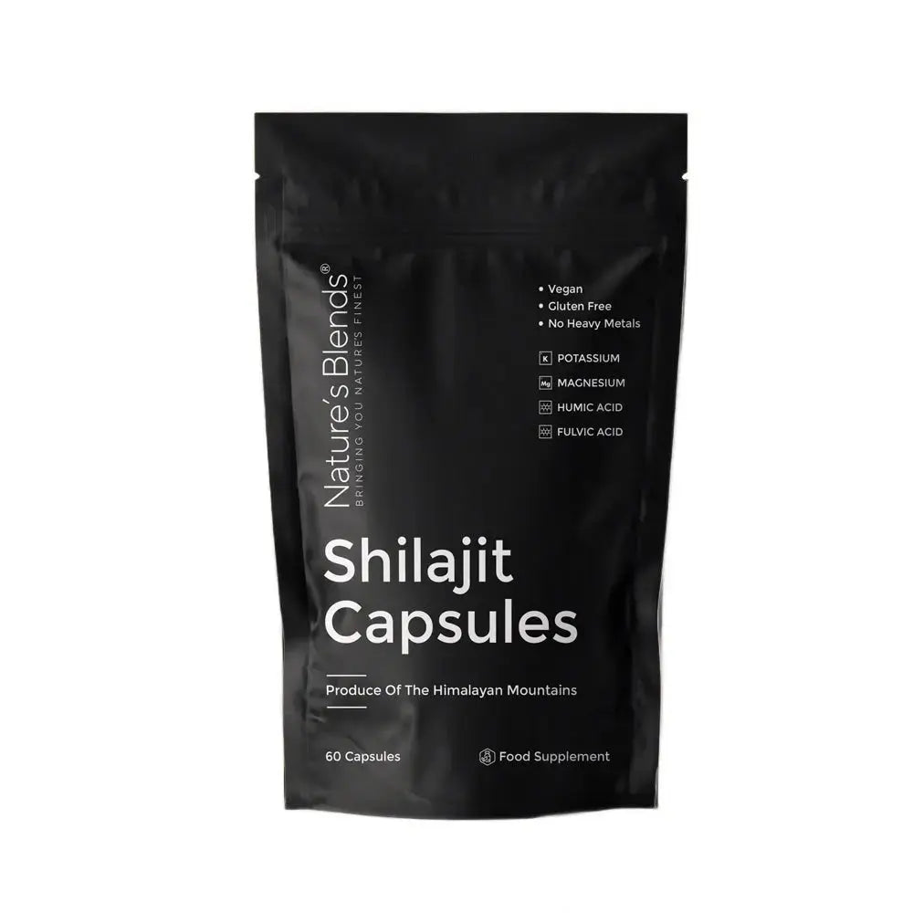 Raw Shilajit Vegan Caps (Pakistan Origin ) - Nature's Blends