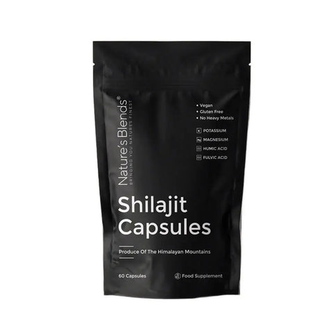 Raw Shilajit Vegan Caps (Pakistan Origin ) - Nature's Blends