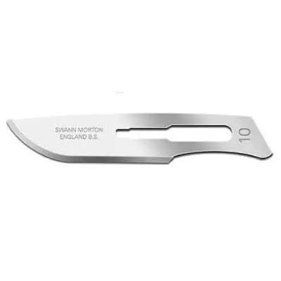 Swann Morton Carbon Steel Surgical Blade | No. 10 | Pack of 100 - Nature's Blends