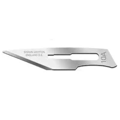 Swann Morton Carbon Steel Surgical Blade | No. 10A | Pack of 100 - Nature's Blends