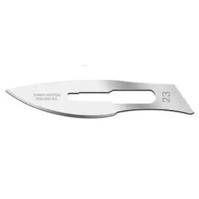 Swann Morton Carbon Steel Surgical Blade | No. 23 | Pack of 100 - Nature's Blends