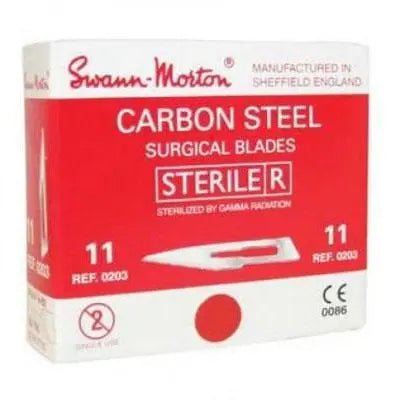 Swann Morton Sterile | No.11 | Pack of 100 - Nature's Blends