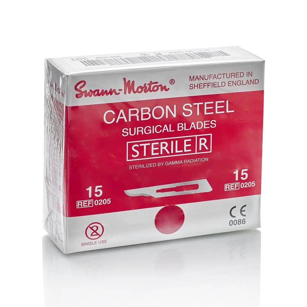 Swann Morton Sterile Surgical Blades | No.15 | Pack of 100 - Nature's Blends