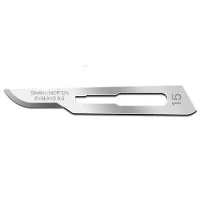 Swann Morton Sterile Surgical Blades | No.15 | Pack of 100 - Nature's Blends