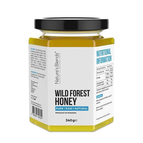 WHOLESALE PURE RAW WILD FOREST HONEY (340g) - Nature's Blends